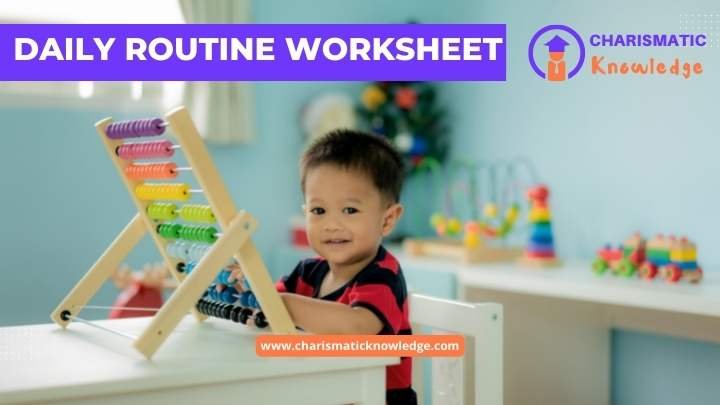  Daily Routine Worksheets For Kids