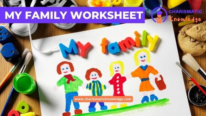  My Family Worksheets For Kids